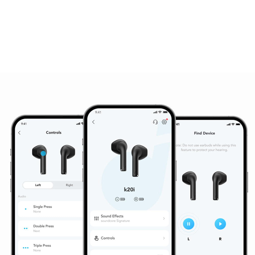 Handsfree Bluetooth Anker SoundCore K20i, TWS, Blue A3994G31