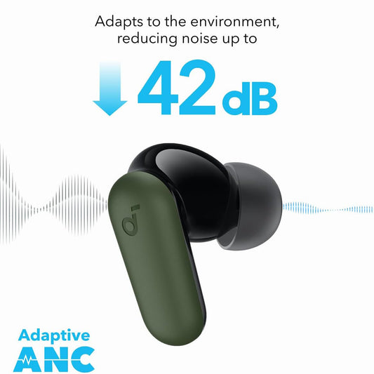 Handsfree Bluetooth Anker SoundCore P30i, TWS, Grün A3959361