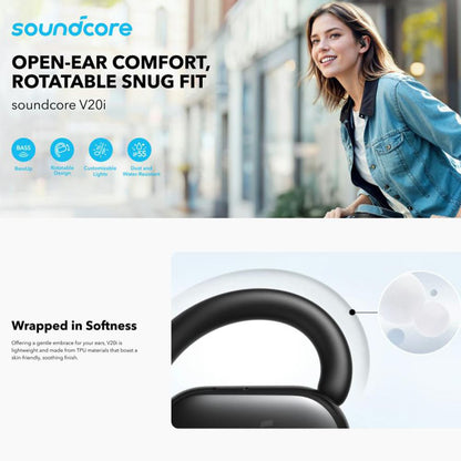 Handsfree Bluetooth Anker SoundCore V20i, TWS, Weiß A3876G21