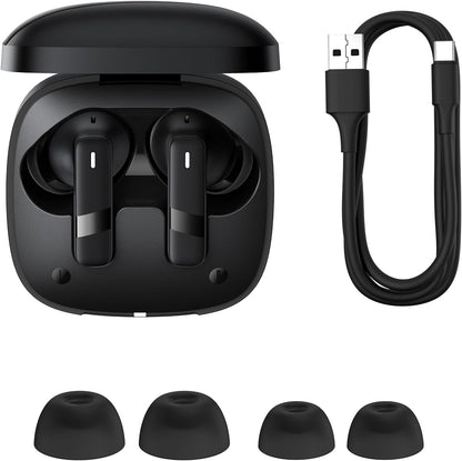 Handsfree Bluetooth Baseus Bowie E20, TWS, Schwarz A00069700113-00