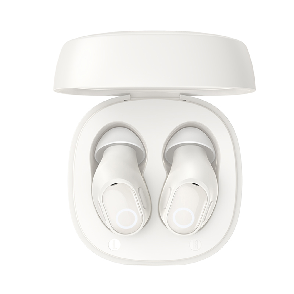 Handsfree Bluetooth Baseus Bowie WM02, TWS, White, Resaled NGTW370202