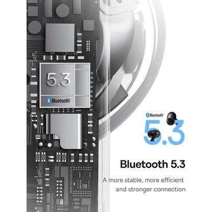 Handsfree Bluetooth Baseus Bowie E20, TWS, Schwarz A00069700113-00