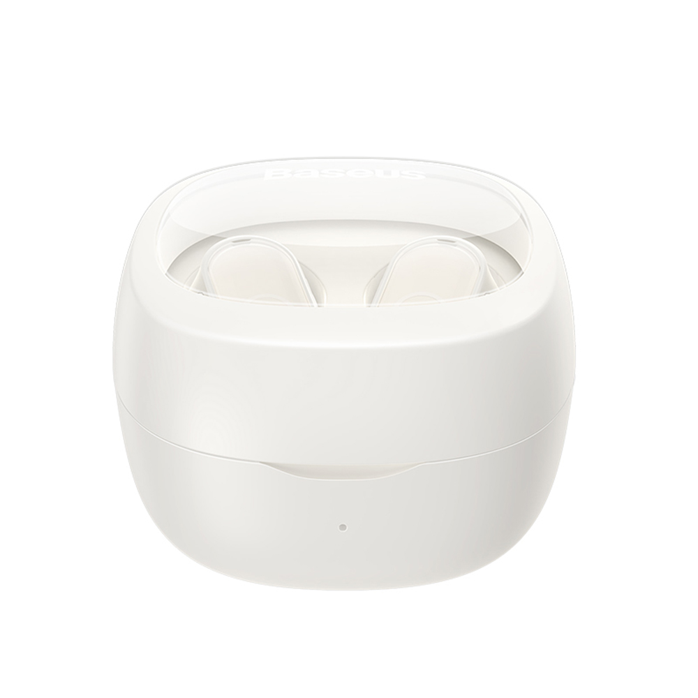 Handsfree Bluetooth Baseus Bowie WM02, TWS, White, Resaled NGTW370202