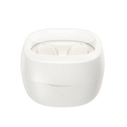 Handsfree Bluetooth Baseus Bowie WM02, TWS, White, Resaled NGTW370202