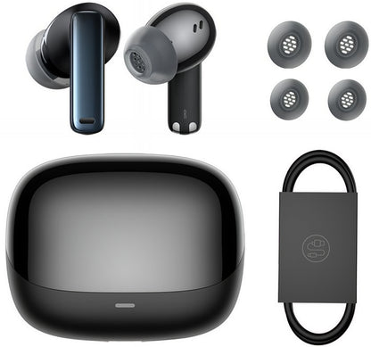 Handsfree Bluetooth Baseus Bowie M2s, TWS, ANC, Schwarz NGTW350101