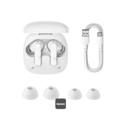 Handsfree Bluetooth Baseus Bowie E20, TWS, Weiß A00069700223-00