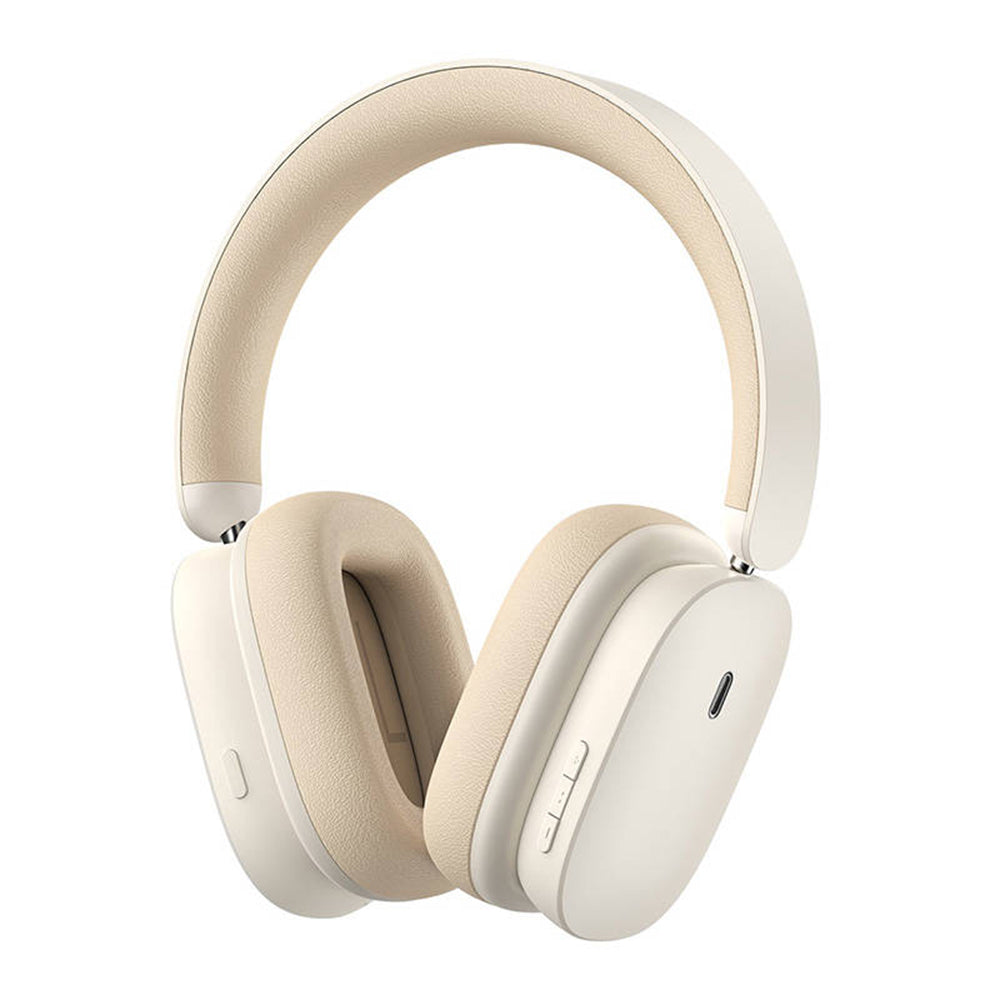 Freisprech-Bluetooth Baseus Bowie H1, A2DP, ANC, Creme NGTW230202