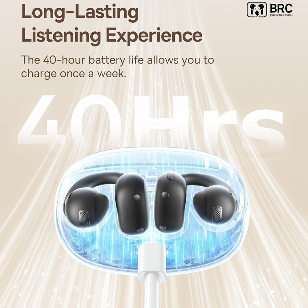 Baseus Bowie MC1 Bluetooth Handsfree, TWS, Black A00083501126-00