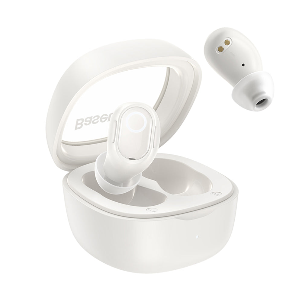 Handsfree Bluetooth Baseus Bowie WM02, TWS, Weiß NGTW370202