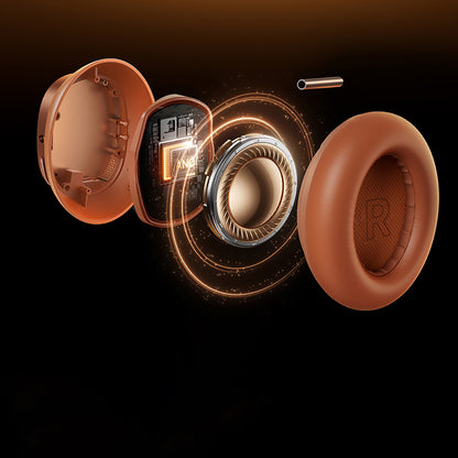 Freisprech-Bluetooth Baseus Inspire XH1 Sound von Bose, A2DP, ANC, Korallenorange A0203600