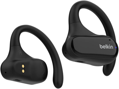 Freisprecheinrichtung Bluetooth Belkin SoundForm ClearFit, TWS, Multipoint, Schwarz AUC013ctBK