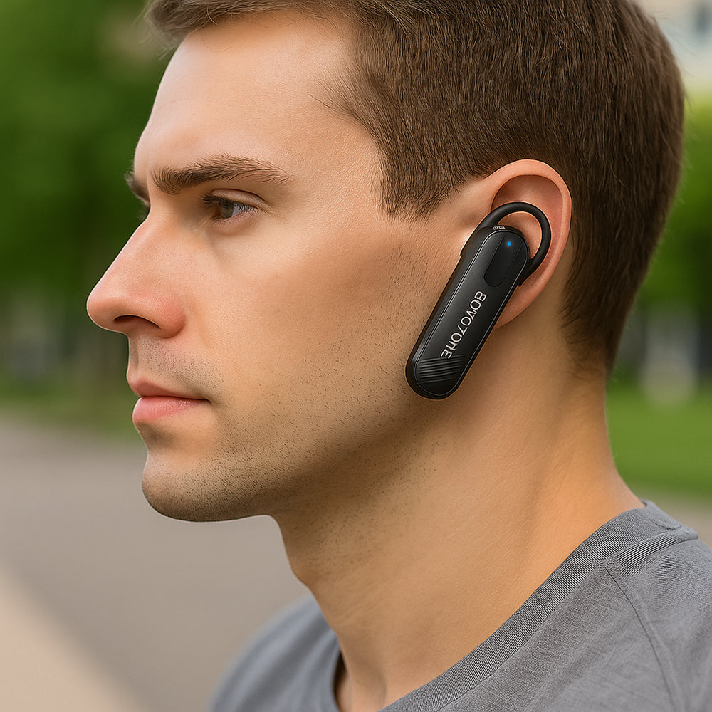 Bluetooth-Freisprecheinrichtung Borofone BC20 Smart Business, A2DP, Schwarz