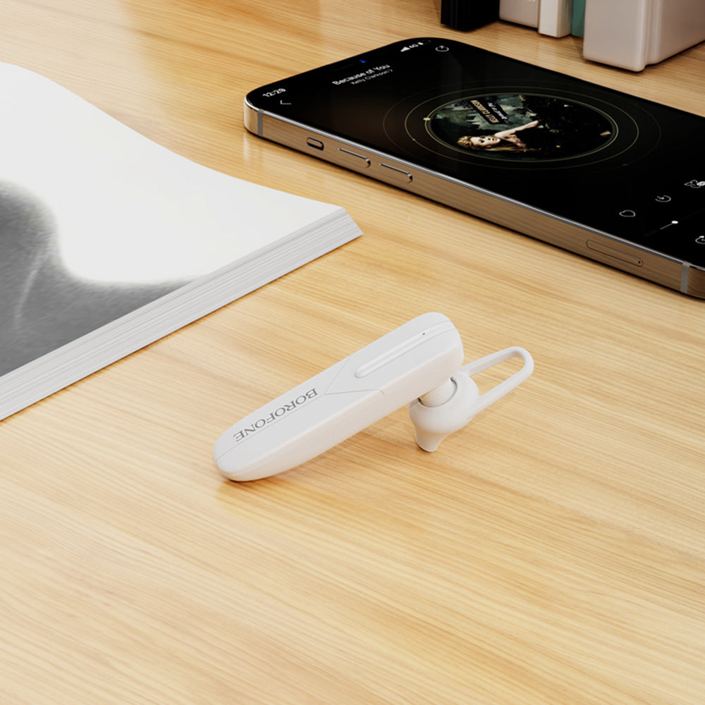 Freisprech-Bluetooth-Headset BC36 Lucky, A2DP, Weiß 
