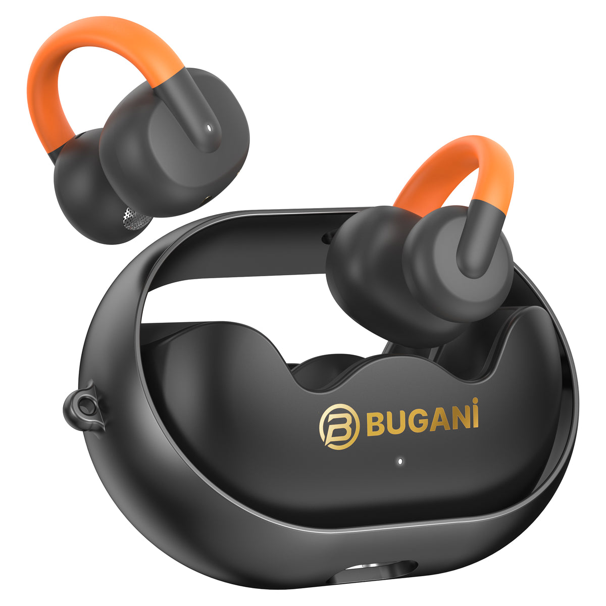 Bluetooth-Freisprecheinrichtung Bugani Clip B21, TWS, Schwarz