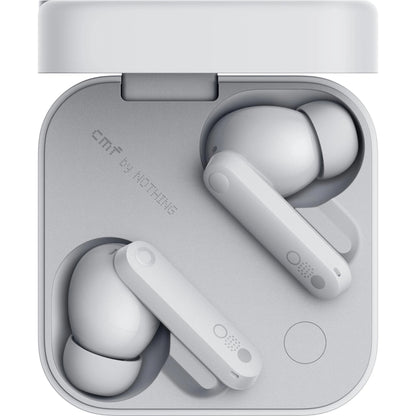 Handsfree Bluetooth CMF von Nothing Buds Pro 2, TWS, ANC, MultiPoint, Hellgrau