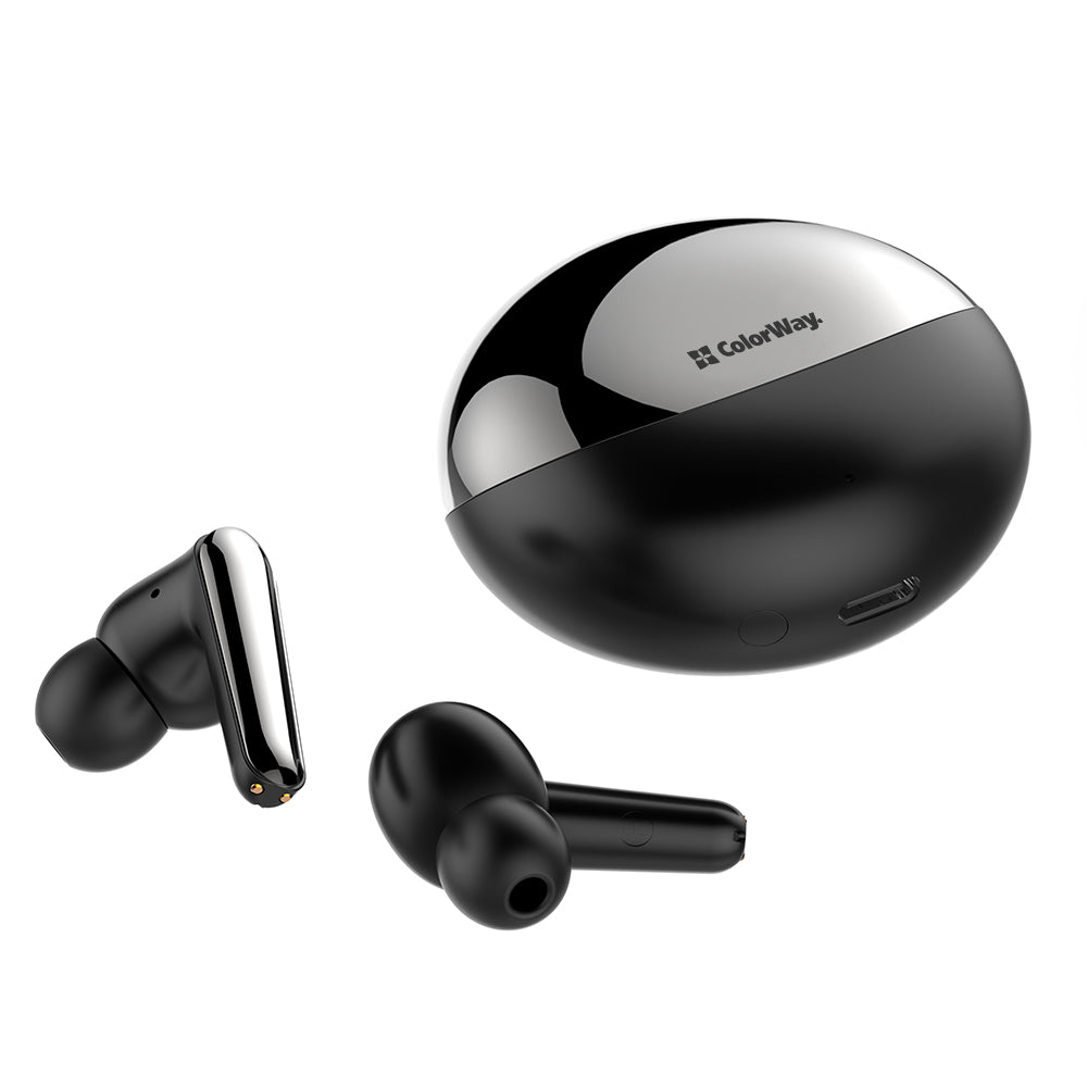 Handsfree Bluetooth ColorWay TWS3, TWS, Schwarz
