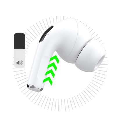 Bluetooth-Freisprecheinrichtung Dudao U19 Display, TWS, Weiß, Wiederverpackt