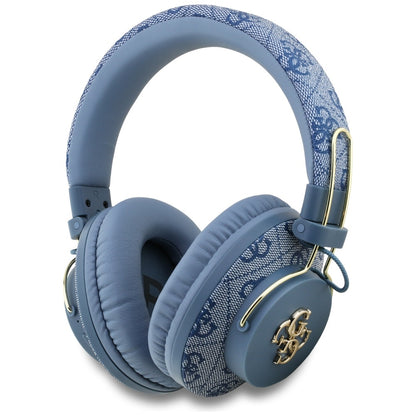 Handsfree Bluetooth Guess 4G Metal Logo, A2DP, Blau