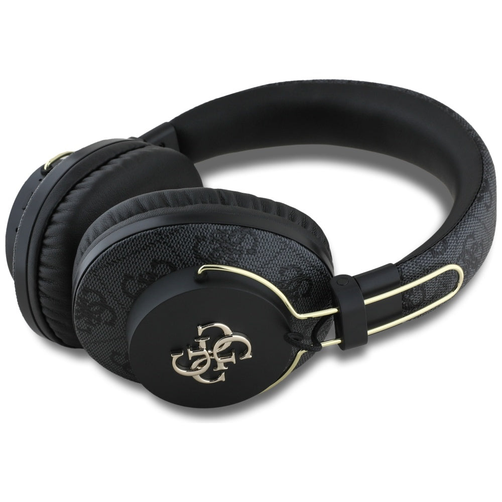 Handsfree Bluetooth Guess 4G Metal Logo, A2DP, Schwarz