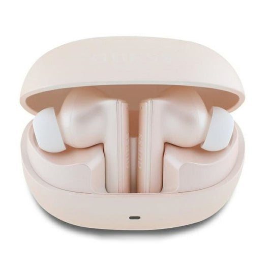Handsfree Bluetooth Guess Capsule Printed Logo, TWS, ANC, Rosa