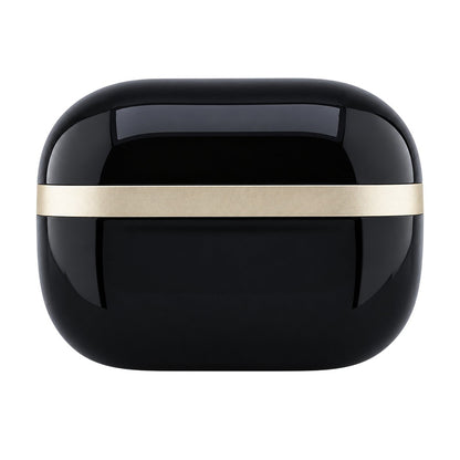 Guess Glossy Gold Line Printed Classic Logo Bluetooth-Headset, TWS, Schwarz