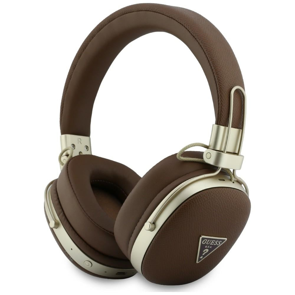 Freisprech-Bluetooth Guess geprägtes Dreieck-Logo, A2DP, Braun