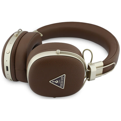 Freisprech-Bluetooth Guess geprägtes Dreieck-Logo, A2DP, Braun