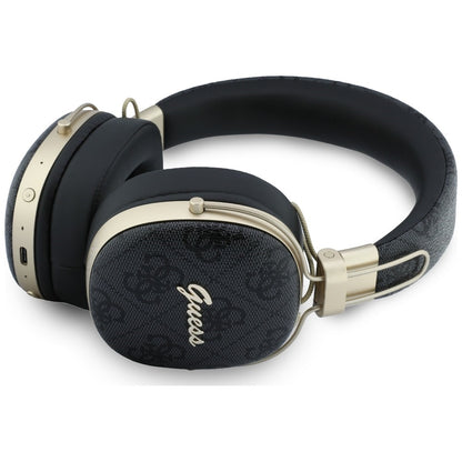Bluetooth-Freisprecheinrichtung Guess Metal 4G Script Logo, A2DP, Schwarz