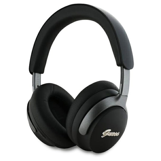 Bluetooth-Freisprecheinrichtung Guess Metal Script Logo, A2DP, ANC, Schwarz