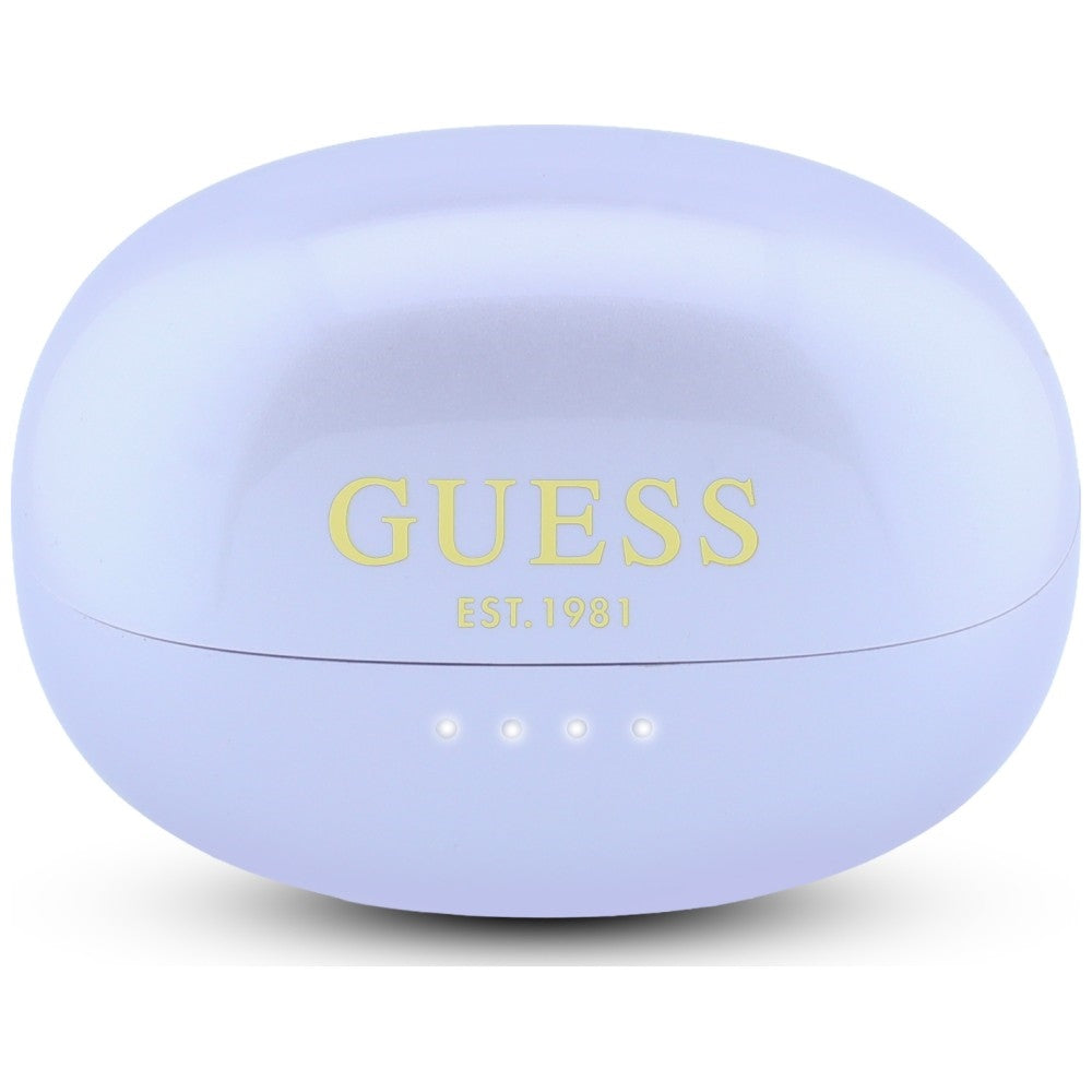 Freisprech-Bluetooth Guess Metallic Finish Elektrobeschichtete Teile Klassisch, TWS, Schwarz