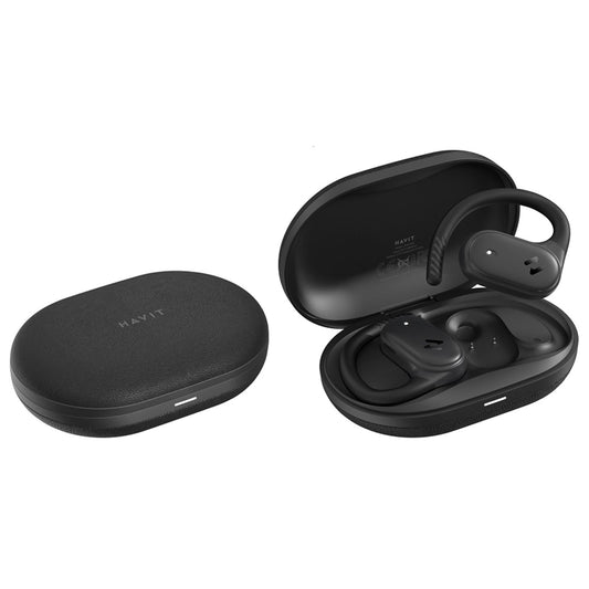 Handsfree Bluetooth HAVIT OWS915, TWS, Schwarz
