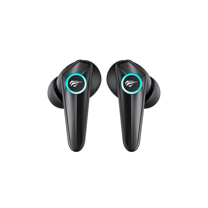 Handsfree Bluetooth HAVIT TW952 PRO RGB, TWS, Schwarz