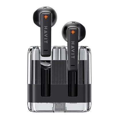 Handsfree Bluetooth HAVIT TW981, TWS, Schwarz