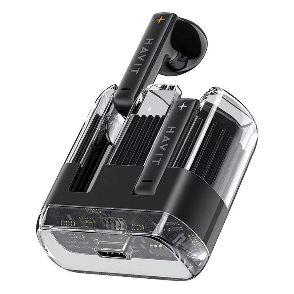 Handsfree Bluetooth HAVIT TW981, TWS, Schwarz