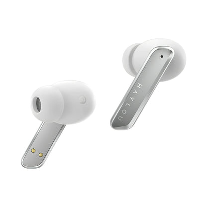 Bluetooth-Freisprecheinrichtung Haylou W1 T007, TWS, ANC, Silber 