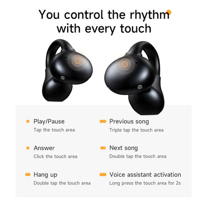 Handsfree Bluetooth HOCO EA8, TWS, Weiß