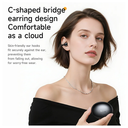 Handsfree Bluetooth HOCO EA8, TWS, Weiß