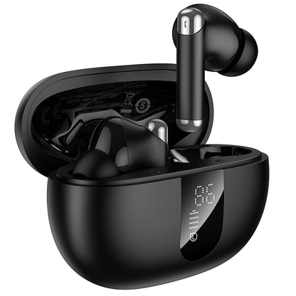 Handsfree Bluetooth HOCO EQ26, TWS, ANC, Schwarz