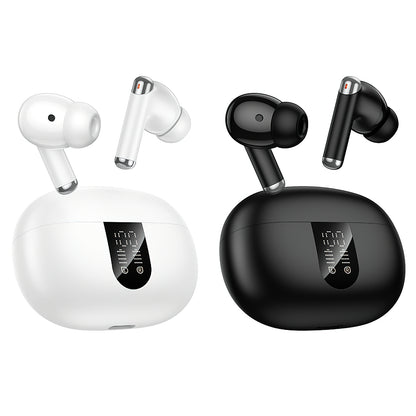 Handsfree Bluetooth HOCO EQ26, TWS, ANC, Schwarz