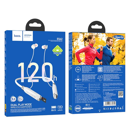Handsfree Bluetooth HOCO ES62, A2DP, Grau