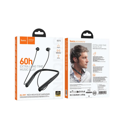 Bluetooth-Freisprecheinrichtung HOCO ES73, A2DP, Schwarz