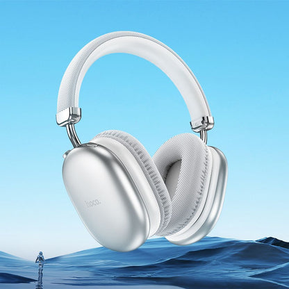 HOCO W35 Max Bluetooth-Freisprecheinrichtung, A2DP, Silber 