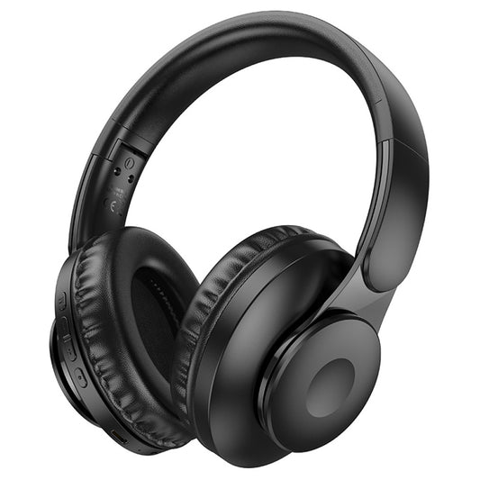 Handsfree Bluetooth HOCO W45, A2DP, Schwarz