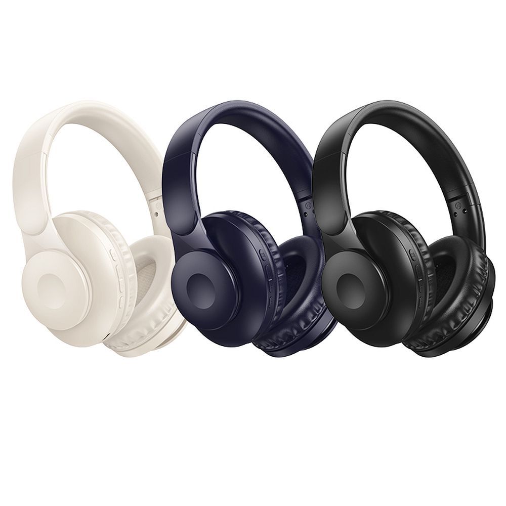 Handsfree Bluetooth HOCO W45, A2DP, Weiß