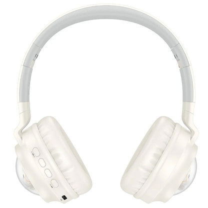 Handsfree Bluetooth HOCO W50 Kids Cute Cat, A2DP, Weiß