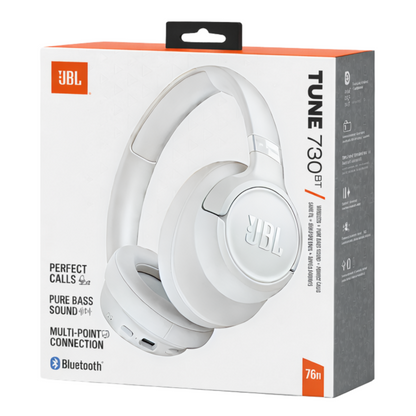 Freisprecheinrichtung Bluetooth JBL Tune 730BT, MultiPoint, A2DP, Weiß JBLT730BTWHT