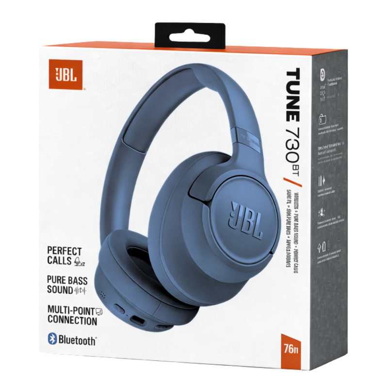 Freisprecheinrichtung Bluetooth JBL Tune 730BT, MultiPoint, A2DP, Blau JBLT730BTBLU
