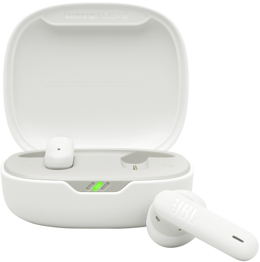 Handsfree Bluetooth JBL Wave Flex 2, TWS, ANC, MultiPoint, White JBLWFLEX2WHT