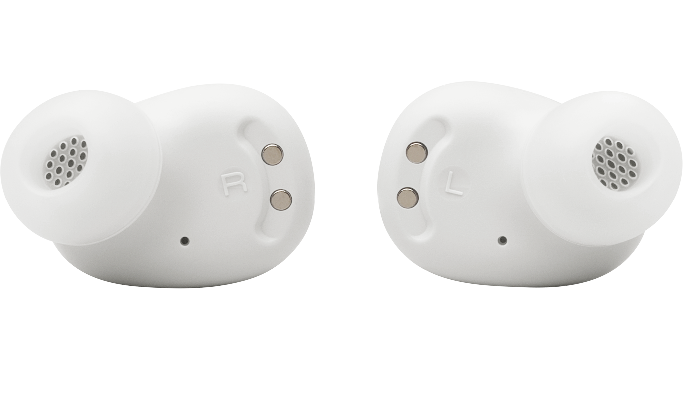 Bluetooth-Freisprecheinrichtung JBL Wave Buds 2, TWS, ANC, MultiPoint, Weiß JBLWBUDS2WHT