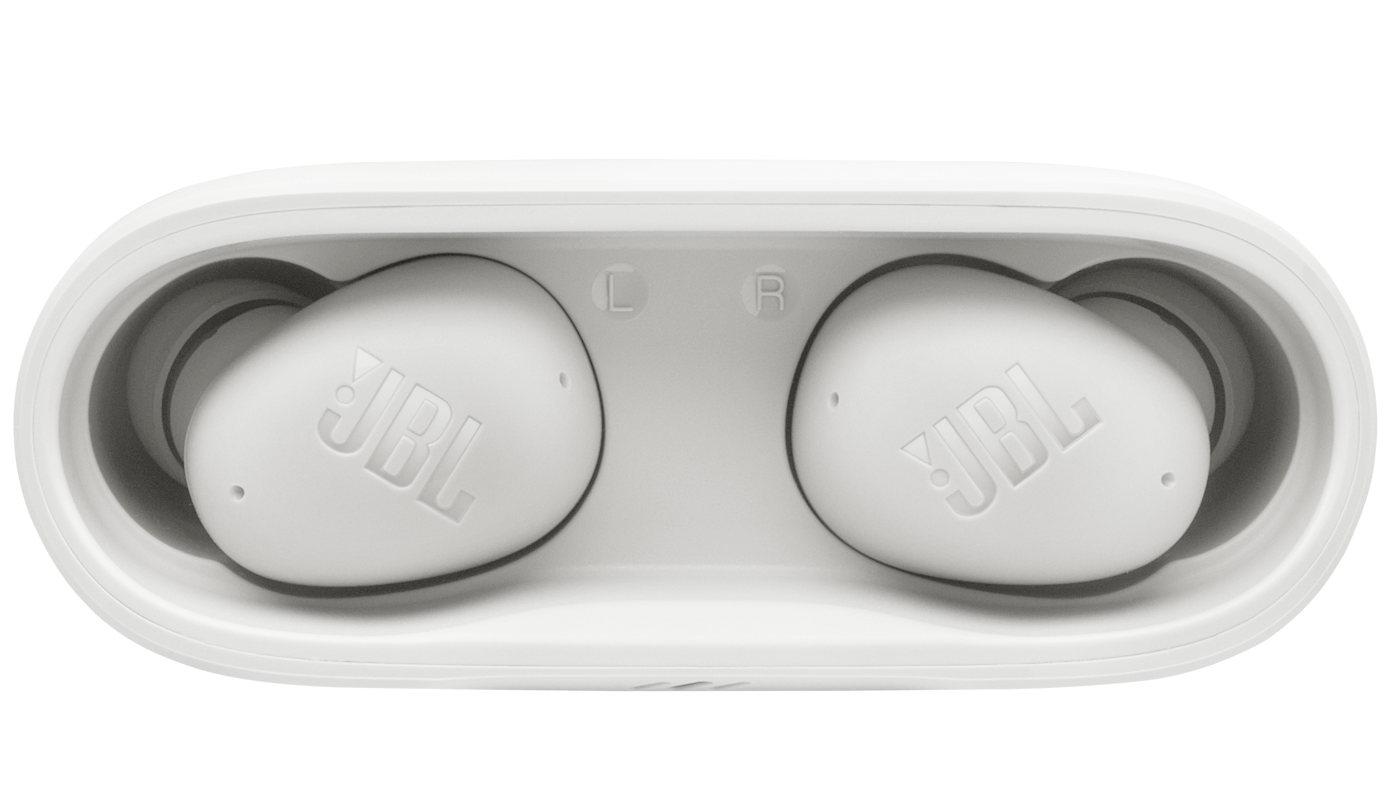 Bluetooth-Freisprecheinrichtung JBL Wave Buds 2, TWS, ANC, MultiPoint, Weiß JBLWBUDS2WHT